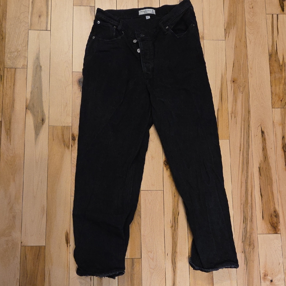 Abercrombie & Fitch Black High Rise Jeans